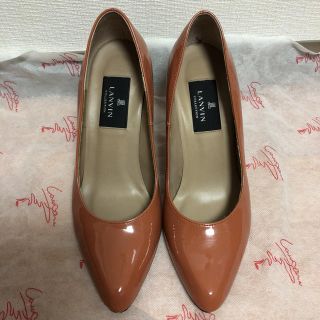 ランバン(LANVIN)の❤️LANVIN美品エナメルパンプス(ハイヒール/パンプス)