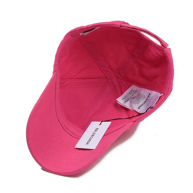 BALENCIAGA バレンシアガ ピンクロゴキャップ BALENCIAGA バレンシアガ ピンクロゴキャップ