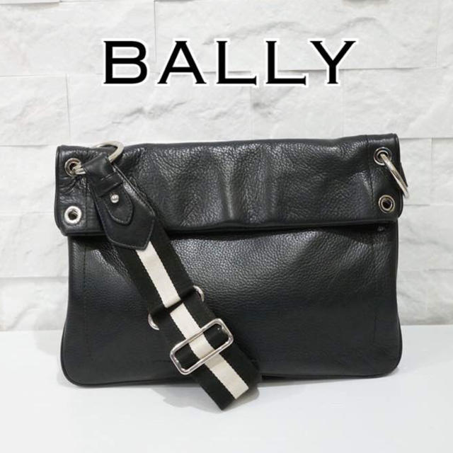 正規品 極美品 バリー BALLY☆レザー 斜め掛けショルダーバッグ☆定価12万