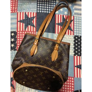 ルイヴィトン(LOUIS VUITTON)のルイヴィトン  バック  バケツ小(トートバッグ)