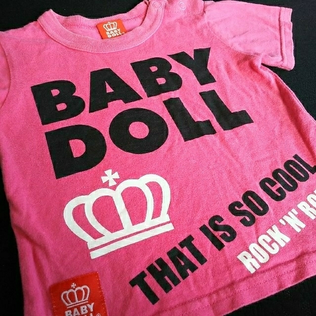 BABYDOLL(ベビードール)のBABY DOLL★Tシャツ 80cm キッズ/ベビー/マタニティのベビー服(~85cm)(Ｔシャツ)の商品写真