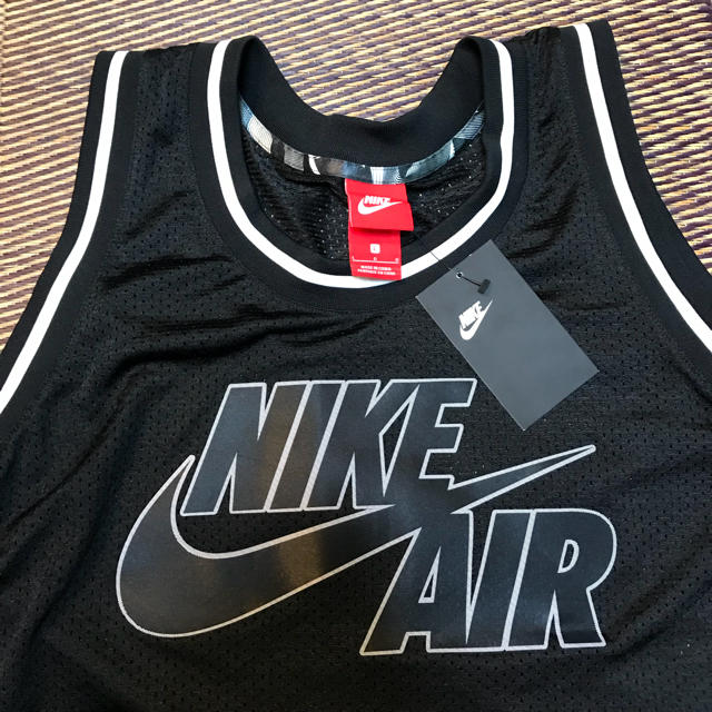 Nike 新品 送料無料 Nike Air ナイキエア ゲームシャツ タンクトップ 黒白lの通販 By R I 無言購入 早い者勝ちセール中 プロフ必読 ナイキならラクマ