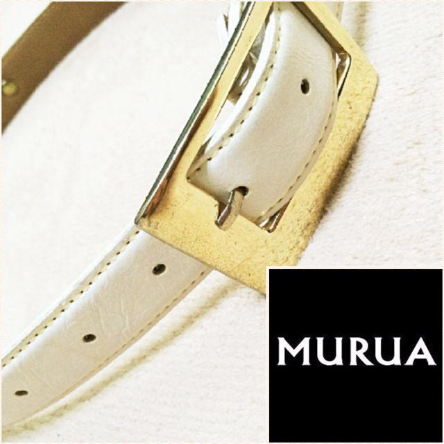 MURUA(ムルーア)のMURUA♡ハイウエストベルト レディースのファッション小物(ベルト)の商品写真