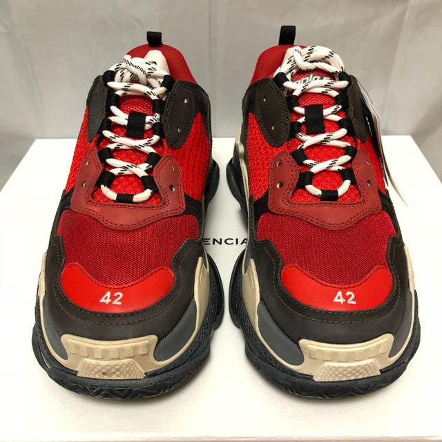 triple s red black