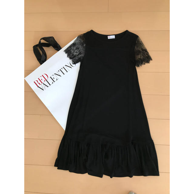 RED VALENTINO レッドヴァレンティノ❤︎ 黒 レース ワンピース