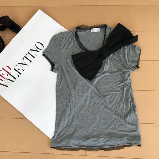 レッドヴァレンティノ(RED VALENTINO)のParis様専用  レッドヴァレンティノ❤︎リボン カットソー(Tシャツ(半袖/袖なし))