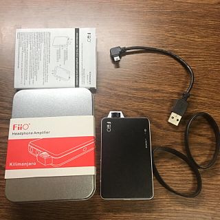 値下げしました。FiiO ポータブルヘッドホンアンプ A3 E11K BLACK