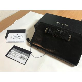 プラダ(PRADA)の美品 プラダ 長財布(財布)