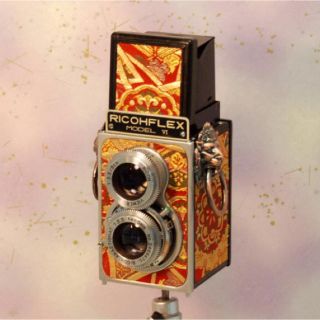 ★土日限定値下げ★ 二眼レフカメラ　ＲＩＣＯＨＦＬＥＸ　ＭＯＤＥＬ ６(フィルムカメラ)