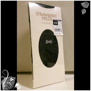 ストロベリーフィールズ(STRAWBERRY-FIELDS)の② 新品 STRAWBERRY-FIELDS ルーズソックス リボン 黒 ★(ソックス)