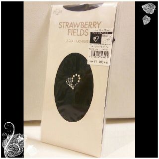 ストロベリーフィールズ(STRAWBERRY-FIELDS)の③新品 STRAWBERRY-FIELDS ルーズソックス ハート クリスタル (ソックス)