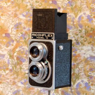 ★土日限定値下げ★【整備済】二眼レフカメラ ＲＩＣＯＨＦＬＥＸ　ＭＯＤＥＬ7(フィルムカメラ)