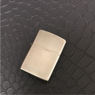 ジッポー(ZIPPO)のジッポ（シルバー）(タバコグッズ)