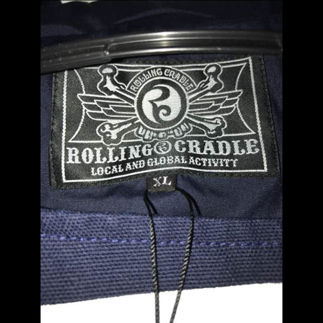 ROLLING CRADLE(ローリングクレイドル)の【新品】ROLLING CRADLE   DUCK RIDERS JKT XL メンズのジャケット/アウター(ライダースジャケット)の商品写真