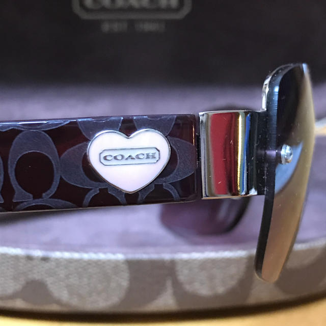 COACH(コーチ)のnonnon様専用 COACH レディース サングラス ハート  レディースのファッション小物(サングラス/メガネ)の商品写真