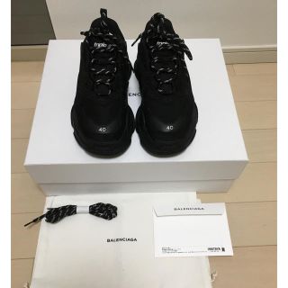 バレンシアガ(Balenciaga)の専用 確実正規品バレンシアガトリプルエス黒40triplesスピードトレーナー(スニーカー)