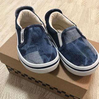 ヴァンズ(VANS)の美品★VANS スリッポン デニム★スニーカー★14㎝(スリッポン)