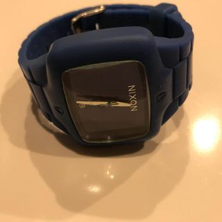 ニクソン(NIXON)のNixon The Rubber Player Watch ニクソン ラバー 紫(腕時計(アナログ))