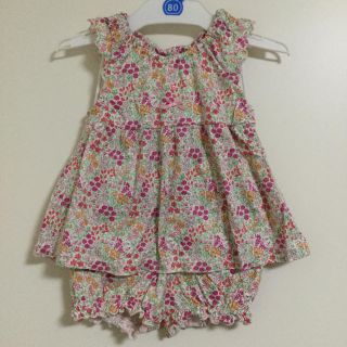 ベベ(BeBe)のmina様専用！べべ ブラウス ワンピース チュニック ブルマ ノースリーブ Ｓ(ワンピース)