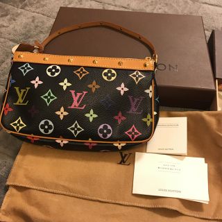 ルイヴィトン(LOUIS VUITTON)のルイヴィトン モノグラム・マルチ アクセサリーポーチ 黒 箱付き(その他)