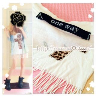 ワンウェイ(one*way)のみかさーん様♡お取り置き商品/25日まで(タンクトップ)