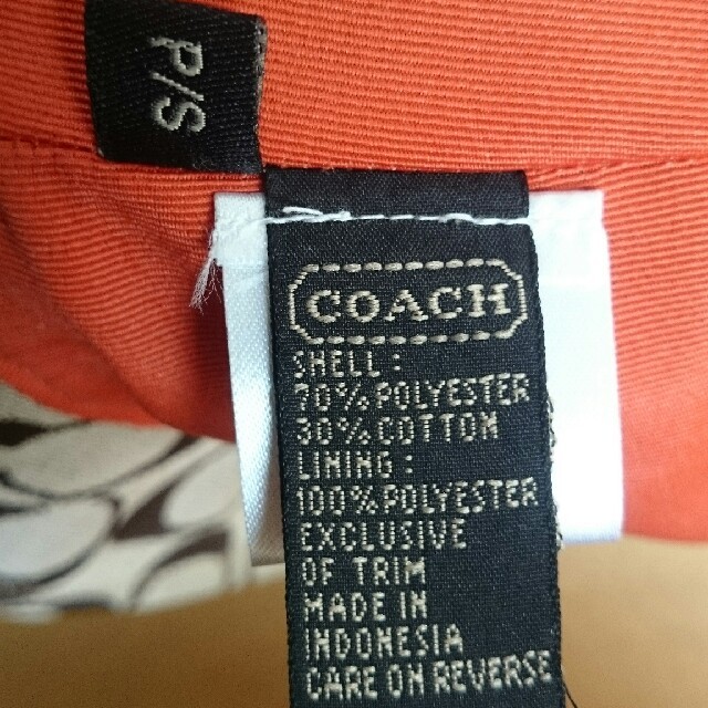 COACH(コーチ)のCOACH コーチ ハット レディースの帽子(ハット)の商品写真