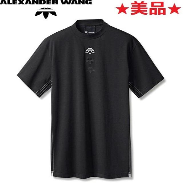 adidas(アディダス)の★美品★アディダスオリジナルス◆Alexander WangコラボTEE◆ブラッ メンズのトップス(Tシャツ/カットソー(半袖/袖なし))の商品写真