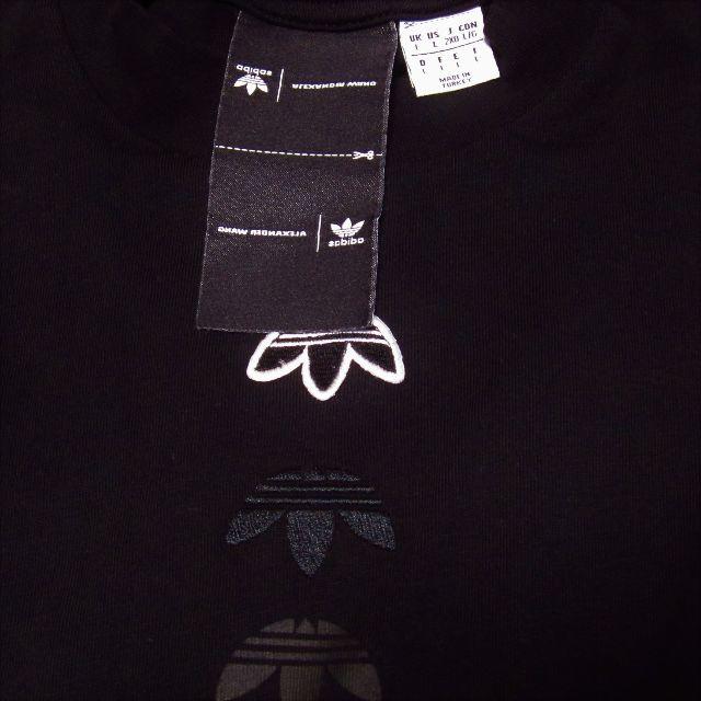 adidas(アディダス)の★美品★アディダスオリジナルス◆Alexander WangコラボTEE◆ブラッ メンズのトップス(Tシャツ/カットソー(半袖/袖なし))の商品写真