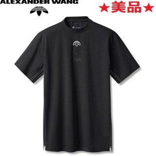 アディダス(adidas)の★美品★アディダスオリジナルス◆Alexander WangコラボTEE◆ブラッ(Tシャツ/カットソー(半袖/袖なし))