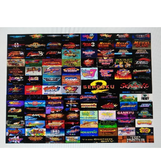 ネオジオＸ　FW370 100ゲームセット　美品