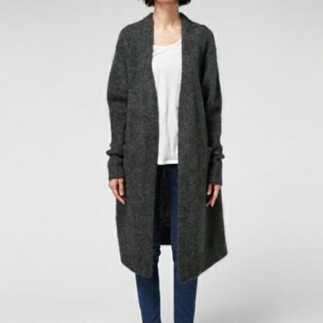 ACNE - 最終価格⚠acne ロングカーディガン xs ダークグレーの通販 by ...