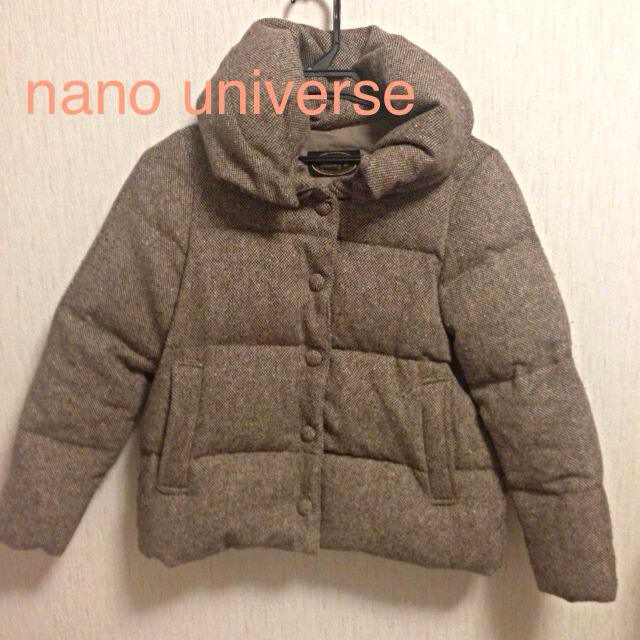nano・universe(ナノユニバース)のnanouniverseダウンジャケット レディースのジャケット/アウター(ダウンジャケット)の商品写真