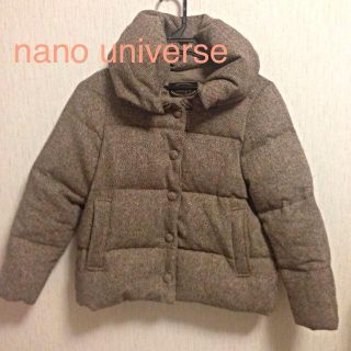 ナノユニバース(nano・universe)のnanouniverseダウンジャケット(ダウンジャケット)