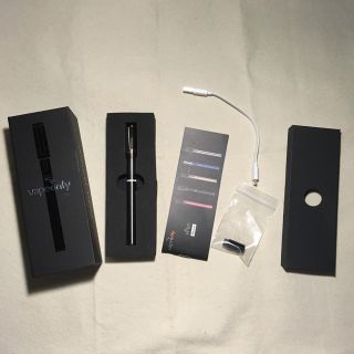 プルームテック(PloomTECH)の【VAPE】Vpen シルバー ※プルーム・テック専用マウスピース付き(タバコグッズ)