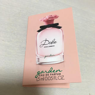 ドルチェアンドガッバーナ(DOLCE&GABBANA)のD&G ドルチェガーデンオードパルファム♡ 香水サンプル(香水(女性用))