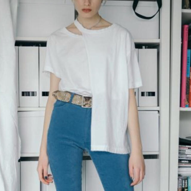 PERVERZE Double Slit Teeの通販 by mm|ラクマ