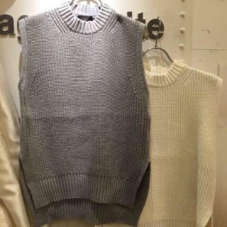 ナルシス(Narcissus)のナルシス ニットベスト ZARA ルシェルブルー ラグナムーン ミラオーウェン(ベスト/ジレ)