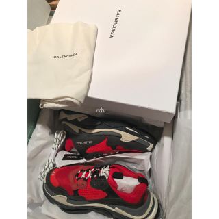 バレンシアガ(Balenciaga)の新品【Balenciaga - Triple-S】40 トリプル S ルージュ(スニーカー)