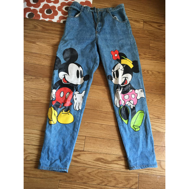 ミッキーマウス(ミッキーマウス)のmickey ヴィンテージデニム  レディースのパンツ(デニム/ジーンズ)の商品写真