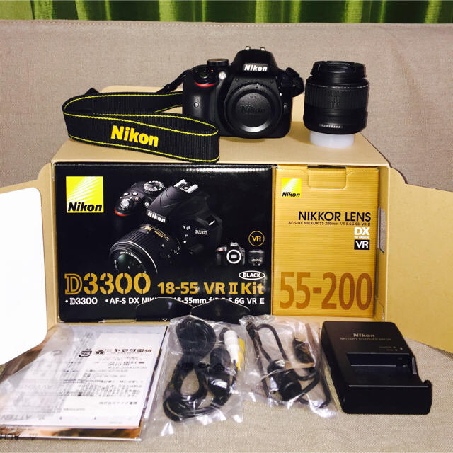 一眼NIKON ニコン D3300 ダブルズームキット2