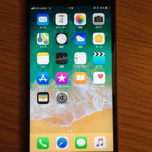 iPhone(アイフォーン)の【画面新品】iphone6 plus スペースグレー64GB スマホ/家電/カメラのスマートフォン/携帯電話(スマートフォン本体)の商品写真