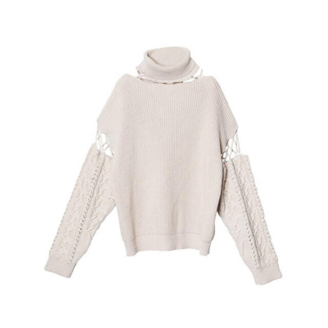 Ameri VINTAGE(アメリヴィンテージ)のAmeri Vintage Connect turtle neck knit  レディースのトップス(ニット/セーター)の商品写真