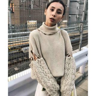 アメリヴィンテージ(Ameri VINTAGE)のAmeri Vintage Connect turtle neck knit (ニット/セーター)