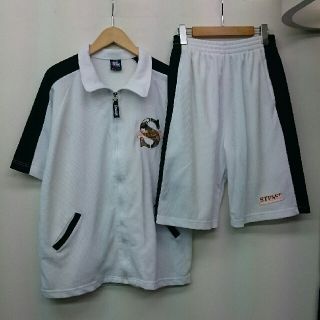 STUSSY スポーツ メンズ  半袖 短パン 上下 セットアップ  希少