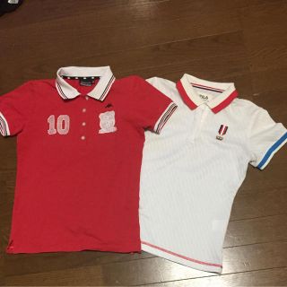 フィラ(FILA)の中古 レディースゴルフウェア ２点セット(ウエア)