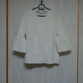 メルローズ(MELROSE)の【専用】大きめ　Tiara ＊ ティアラ 七分袖セーター(ニット/セーター)