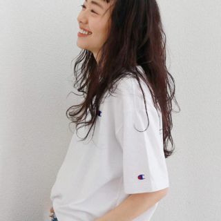 アングリッド(Ungrid)の新品 ungrid ChampionショートルーズTee (Tシャツ(半袖/袖なし))