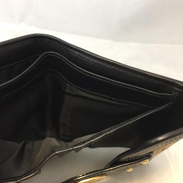 COACH(コーチ)のコーチ オールドコーチ マルチカラー シグネチャー 折財布 黒レザーコンビ  レディースのファッション小物(財布)の商品写真