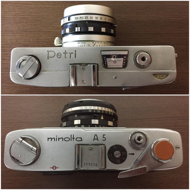 Petri/ペトリ7s ＋ Minolta/ミノルタA5 （動作品） 1