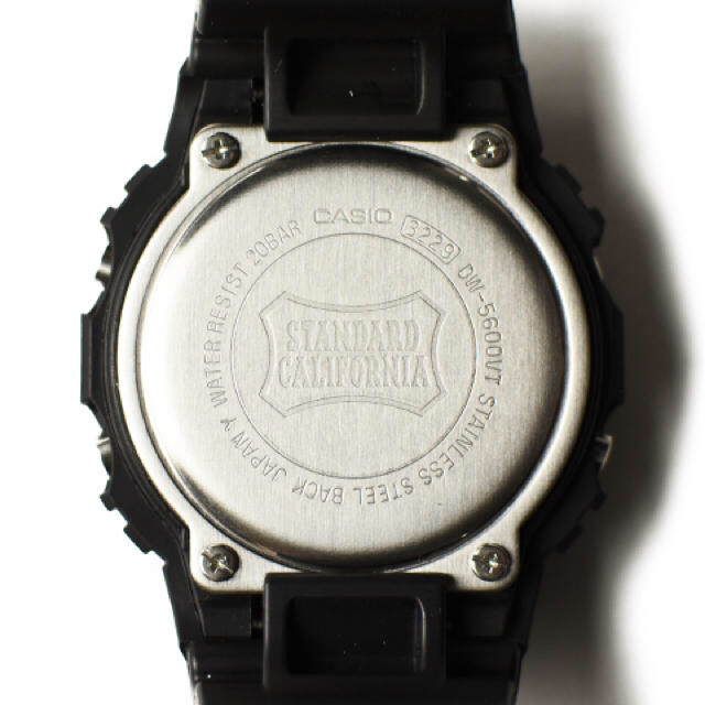 STANDARD CALIFORNIA(スタンダードカリフォルニア)の定価出品！STANDARD CALIFORNIA×G-SHOCK コラボ  メンズの時計(腕時計(デジタル))の商品写真